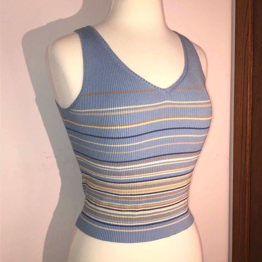 Star City Cropped Tank Top💙😊